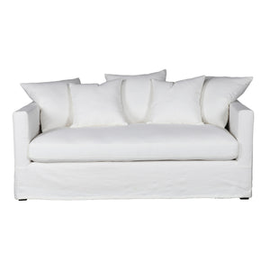 Chalet 2 Seater Slip Cover Sofa- Cloud