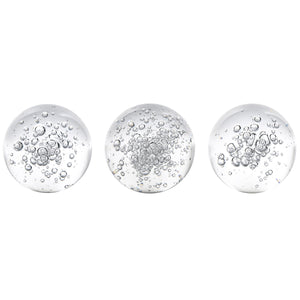 Bubble Spheres Set of 3