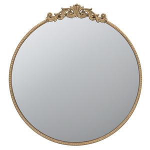 Baroque Round Mirror - Medium