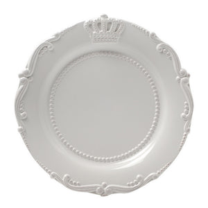 Louis Crown Ceramic Dinner Plate