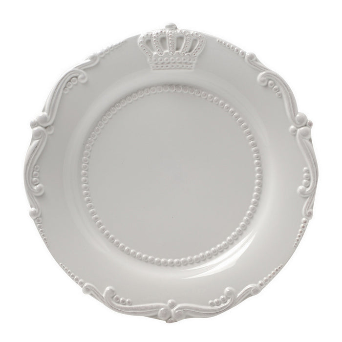 Louis Crown Ceramic Dinner Plate