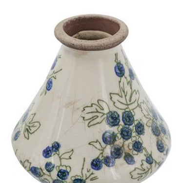 Blueberry Ceramic Vase Set/3 at Online8 Furniture Auckland NZ