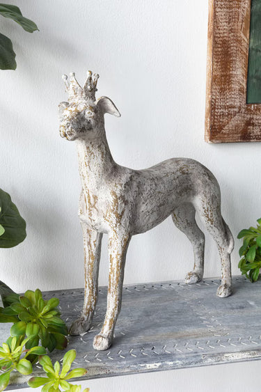 Dog With Crown Figurine at Online8 Furniture Auckland NZ