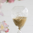 Rose Embossed Hours Glass With Sand - Large at Online8 Furniture Auckland NZ