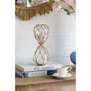 Woven Hour Glass With White Sand - Large at Online8 Furniture Auckland NZ