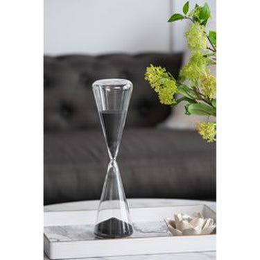 Triangular Hours Glass With Black Sand at Online8 Furniture Auckland NZ