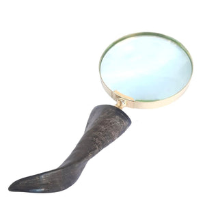 Twisted Horn Handle Magnifier