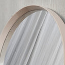 Cream Round Mirror at Online8 Furniture Auckland NZ