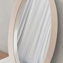 Cream Oval Mirror at Online8 Furniture Auckland NZ