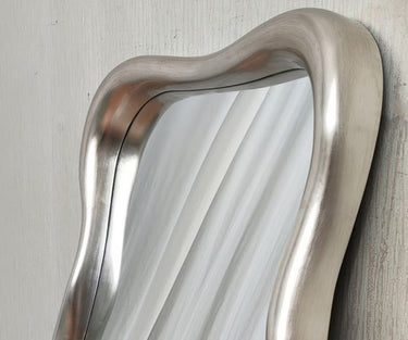 Vintage Silver Abstract Mirror at Online8 Furniture Auckland NZ