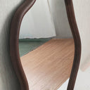 Walnut Abstract Mirror - Small at Online8 Furniture Auckland NZ