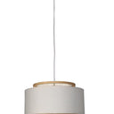 Handcrafted Bamboo Pendant 3 - Natural at Online8 Furniture Auckland NZ