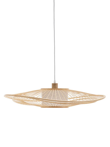 Handcrafted Bamboo Pendant 5 - Natural at Online8 Furniture Auckland NZ