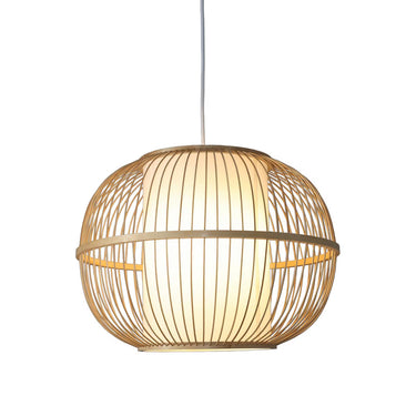 Handcrafted Bamboo Pendant 2 - Natural at Online8 Furniture Auckland NZ