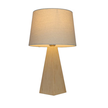 Bamboo & Linen Table Lamp 2 - Natural at Online8 Furniture Auckland NZ