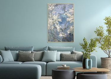Azure Serenity Framed Canvas at Online8 Furniture Auckland NZ
