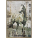 The Noble Stallion Framed Canvas at Online8 Furniture Auckland NZ