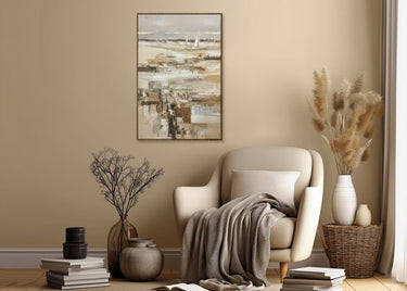 Morning Mist at Sea Framed Canvas at Online8 Furniture Auckland NZ