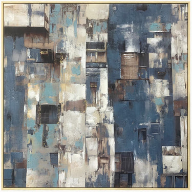 Skyline Shards Framed Canvas at Online8 Furniture Auckland NZ