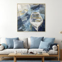 Golden Drift framed canvas at Online8 Furniture Auckland NZ