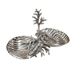 Aluminium Shell/Coral Dish