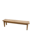 Toulouse mango wood long bench - detail