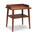 TRIBOA BAY Calista Bedside Table - Natural Walnut