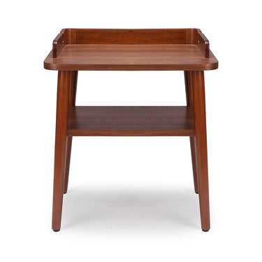 TRIBOA BAY Calista Bedside Table - Natural Walnut