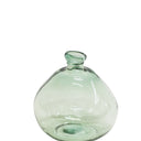 Ambro Bottle 32cm Natural Green glass vase
