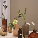 Tate Vase 18.5cm Cinnamon styled