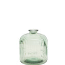 Quita Fluted Bottle 18cm Natural Green