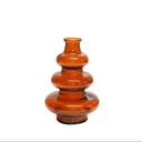 Minerva Short Bottle Light Earth recycled glass vase