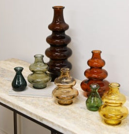 Minerva Tall Bottle Dark Earth with Short Bottle lifestyle