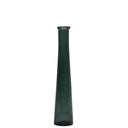 Paige Bottle 32cm Myrtal Green glass vase