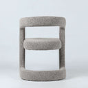 Crescent Dining Chair in Mocha Stone - back view