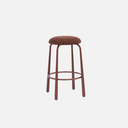 Barry Barstool in Pebble Terracotta with powder coated steel frame
