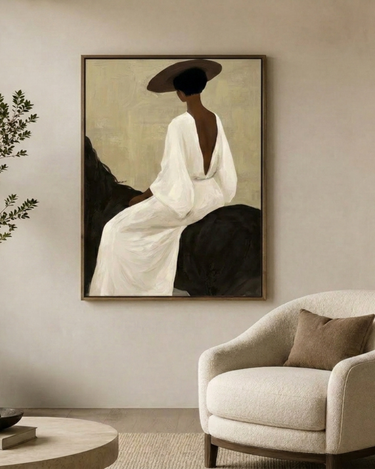 Ali's Sister Print Framed Canvas Wall Art at Online8 Furniture Auckland NZ