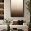 San Viento framed canvas art styled on a wall