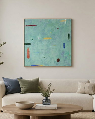 Upright Owen Print Framed Canvas Wall Art at Online8 Furniture Auckland NZ
