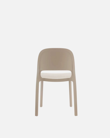 Cali Stackable Chair stacked for storage
