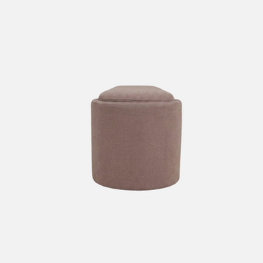 Malfi Bench camel boucle upholstery detail