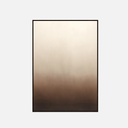 San Viento abstract framed canvas wall art in shades of brown