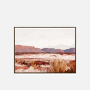 Red Valley Print Framed Canvas Wall Art at Online8 Furniture Auckland NZ