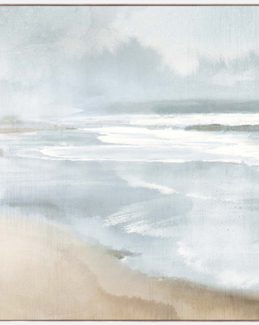 Sea Print styled on a wall