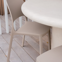 Cali Stackable Chair, 58 x 50 x 80cm with a 46cm seat height