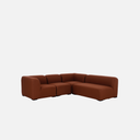 Stormy Outdoor Modular Sofa corner configuration - Cocoa