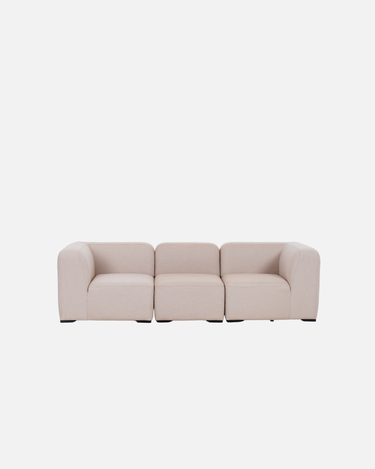 Stormy Outdoor Modular Sofa 3 seat configuration - Cashew
