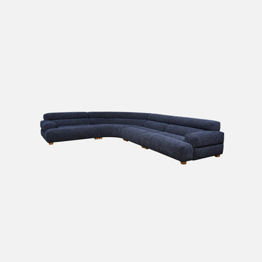 Sora curved modular sofa configuration