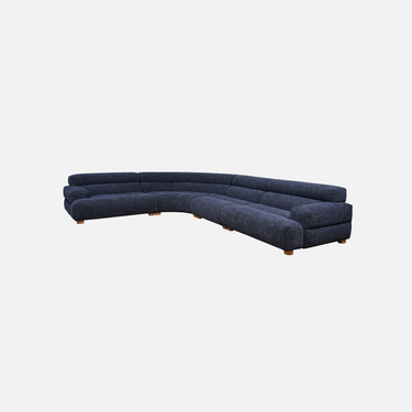 Sora curved modular sofa configuration