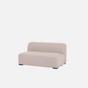 Stormy Outdoor Modular Sofa 2 Seater - Cashew